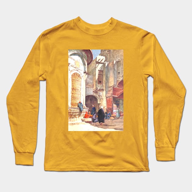 The Sebil Near The Gate of Zuweyla in Egypt Long Sleeve T-Shirt by Star Scrunch